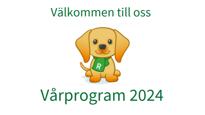 Vårt program för våren 2024