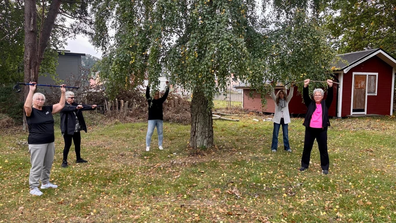 Utegympa, träning